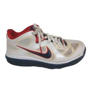 Nike Lebron 9 Air Max 510811-101 Mens 9 Shoe USA Olympic Low Basketball Sneaker